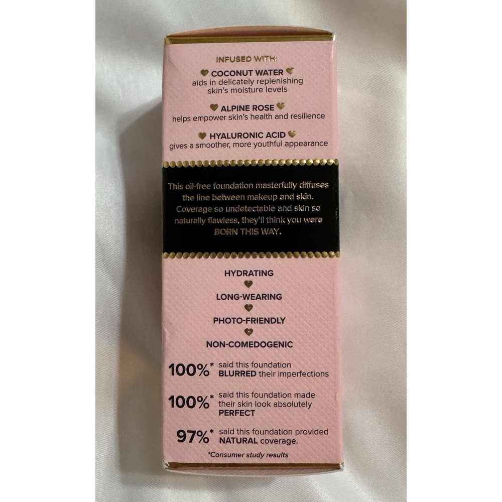 Too Faced Born This Way Medium-To-Full Coverage Foundation Sable 1.0 Fl. Oz. - Picture 2 of 5